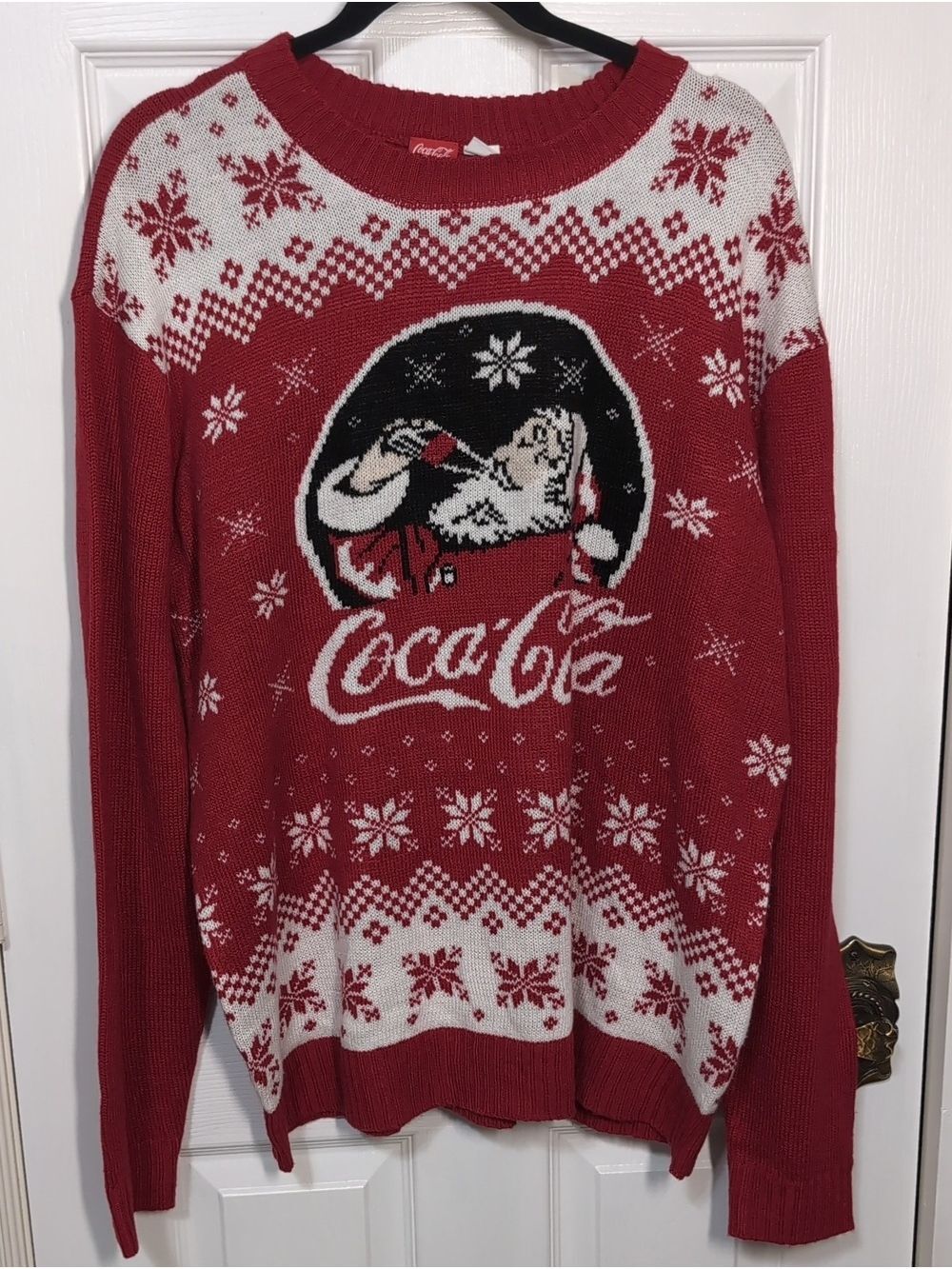 Cole Coca Cola Unisex Christmas  Sweater